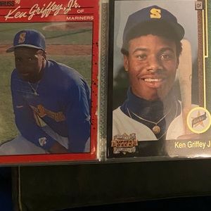 Ken Griffey jr baseball cards